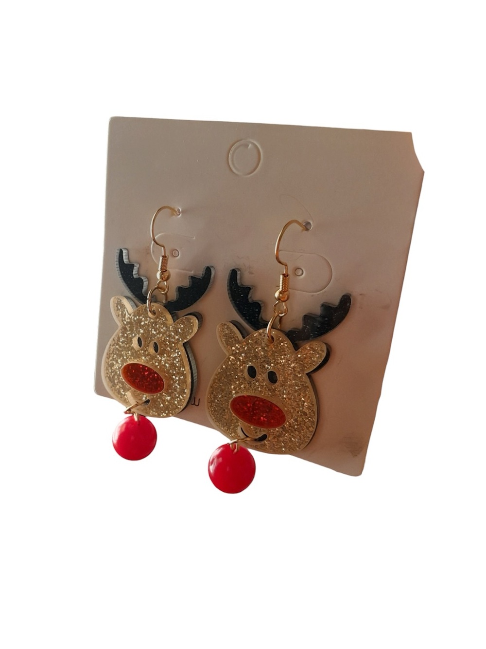 Lori’s Reindeer Dangle Earrings - Picture 3 of 3